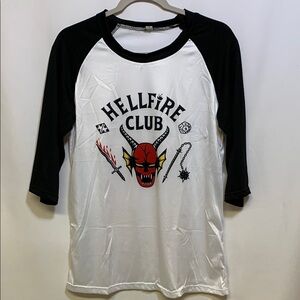 Black and White Hellfire Club Shirt